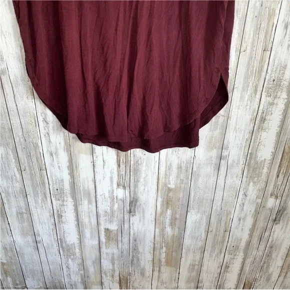 American Eagle Maroon Soft & Sexy Tee - Picture 3 of 4